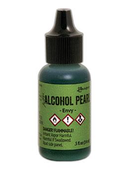 Ranger Tim Holtz® Alcohol Pearls 0.5oz - Envy - Create A Little Magic (Pty) Ltd