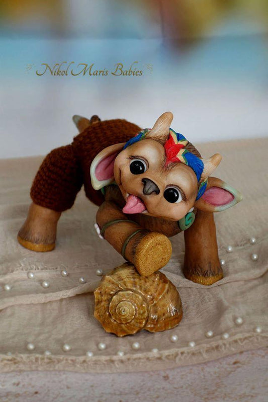 Strawberry the Capricus Pup by Nikol Maris - Create A Little Magic (Pty) Ltd