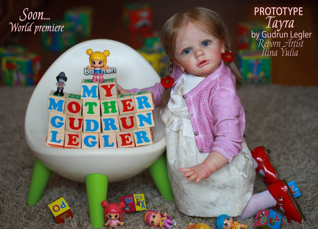 Reborn Doll Kit - Tayra by Gudrun Legler - Create A Little Magic (Pty) Ltd