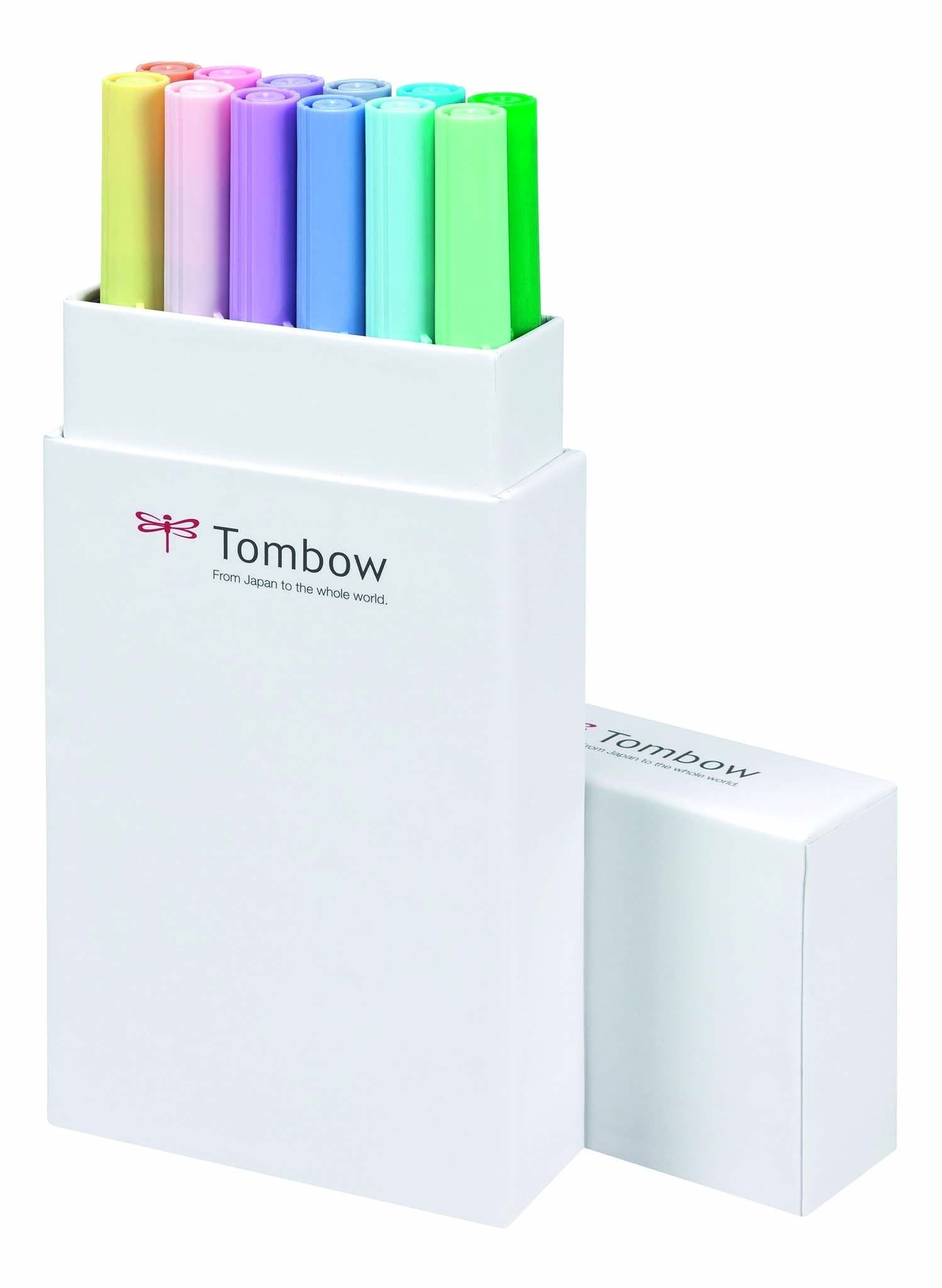 Tombow ABT DUAL BRUSH PEN Set Pastel ABT-12P-2 Tombow ABT DUAL BRUSH PEN Set Pastel ABT-12P-2